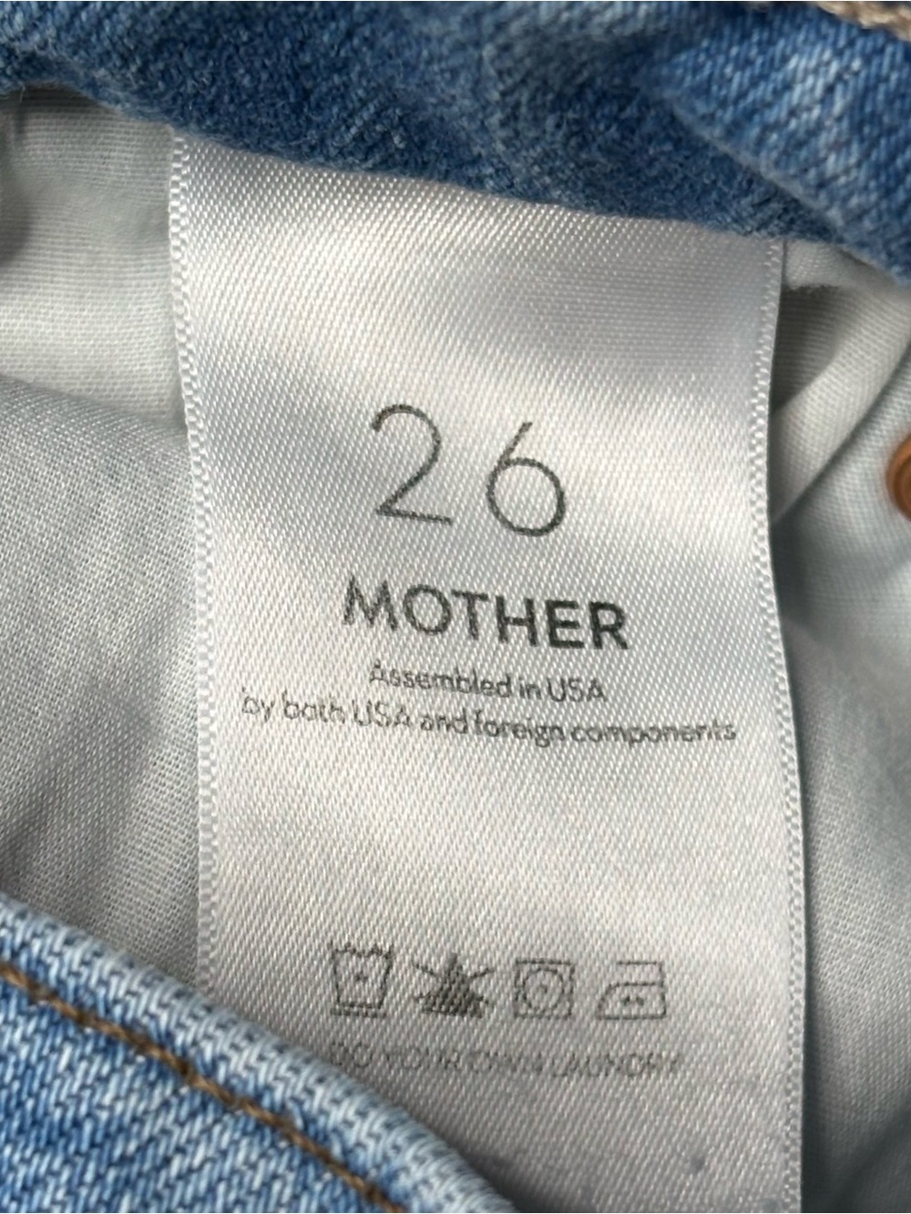 MOTHER The Mid Rise Dazzler Ankle Fray - Picture 7 of 8